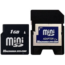 [miniSD]HNT-MN1GTA (1GB)詳細へ
