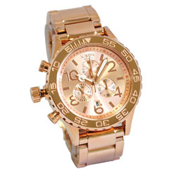 THE 42-20 CHRONO ALL ROSE GOLD [A037-897]ڍׂ