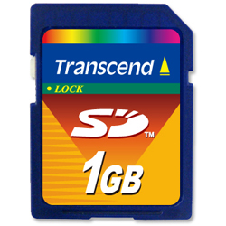 [SDカード]TS1GSDC (1GB)詳細へ